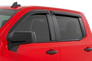 Rough Country - Side Window Deflectors Tape On Rain Guard Silverado/Sierra 1500/2500HD/3500HD (19-26) Rough Country - Image 1