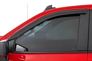 Rough Country - Side Window Deflectors Tape On Rain Guard Silverado/Sierra 1500/2500HD/3500HD (19-26) Rough Country - Image 2