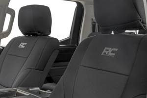 Rough Country - Seat Covers No Rear Cup Holder Toyota Tundra 2WD/4WD (2022-2026) Rough Country - Image 2