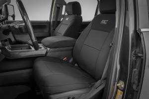 Rough Country - Seat Covers FR Bucket & RR 60/40 Bench Silverado/Sierra 2500HD/3500HD (14-26) Rough Country - Image 1