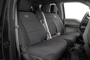 Seat Covers FR Bench Ford F-150 (15-26)/F-250 Super Duty (17-26)/F-350 Super Duty (17-26) Rough Country