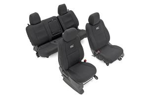 Seat Covers FR & RR Crew Cab Nissan Frontier 2WD/4WD (2022-2026) Rough Country