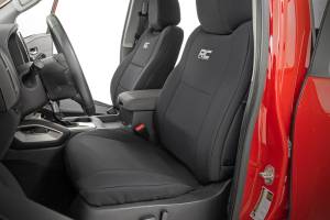 Rough Country - Seat Covers FR & RR Crew Cab Nissan Frontier 2WD/4WD (2022-2026) Rough Country - Image 2