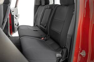 Rough Country - Seat Covers FR & RR Crew Cab Nissan Frontier 2WD/4WD (2022-2026) Rough Country - Image 3