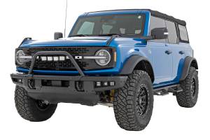 Rough Country - Safari Bar 3 Inch OSRAM (Quad) Wide OE Modular Steel Ford Bronco (21-25) Rough Country - Image 2