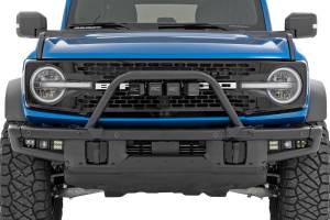 Rough Country - Safari Bar 3 Inch OSRAM (Quad) Wide OE Modular Steel Ford Bronco (21-25) Rough Country - Image 3