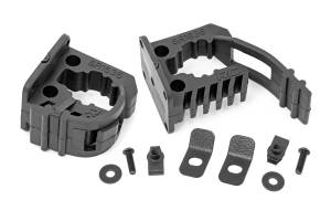 Rough Country - Rubber Molle Panel Clamp Kit Universal 5/8 Inch 1 3/8 Inch 2-Clamps Rough Country - Image 1