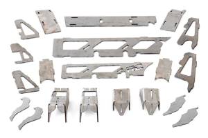 Axle Truss and C-Gusset Combo Dana 30 Jeep Wrangler JK/Wrangler Unlimited (07-18) Rough Country