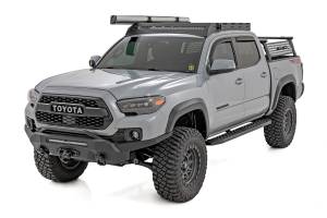 Rough Country - RPT2 Running Board Double Cab Black Toyota Tacoma 2WD/4WD (2016-2023) Rough Country - Image 2