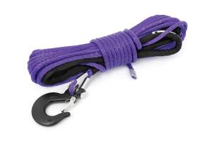 Rough Country - Synthetic Rope 1/4 Inch 50 Ft Purple Rough Country - Image 1