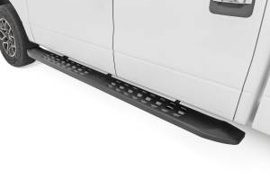 Rough Country - RPT2 Running Board Crew Cab Black Ford F-150 2WD/4WD (2009-2014) Rough Country - Image 1