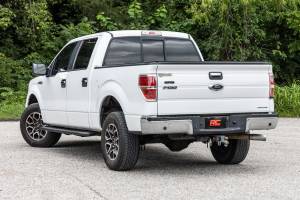 Rough Country - RPT2 Running Board Crew Cab Black Ford F-150 2WD/4WD (2009-2014) Rough Country - Image 4