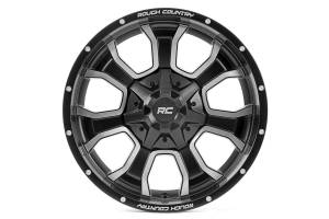 Rough Country - 93 Series Wheel One-Piece Matte Black 20x10 8x6.5 -18mm Rough Country - Image 2